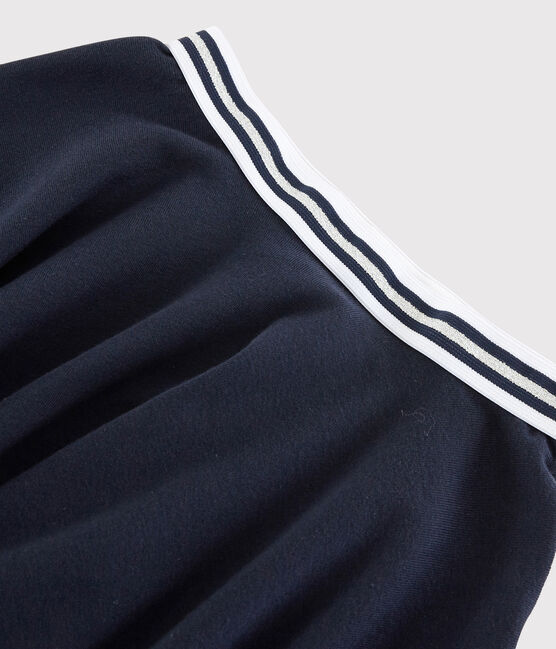 Girls' Knit Skirt SMOKING blue