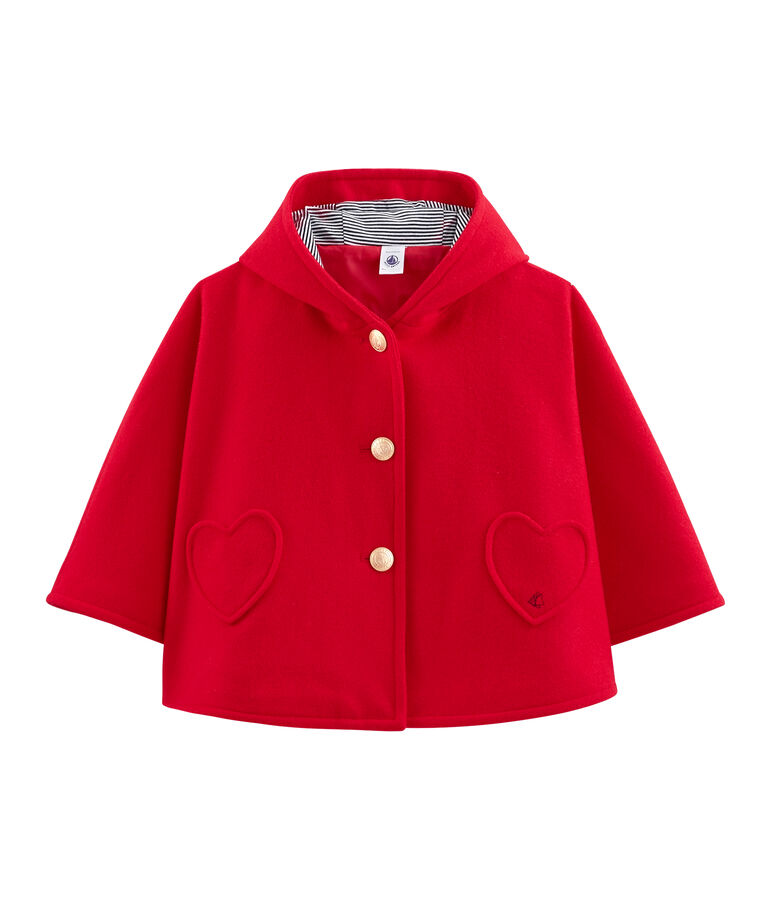 Girls' Cape red