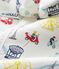 Baby boy's pyjama and booties set MARSHMALLOW white/MULTICO white