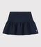 Girls' Quilted Tube Knit Skirt SMOKING blue