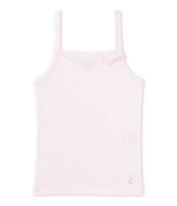 Girls' vest top Vienne pink