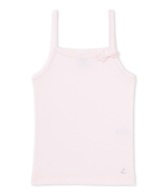 Girls' vest top Vienne pink