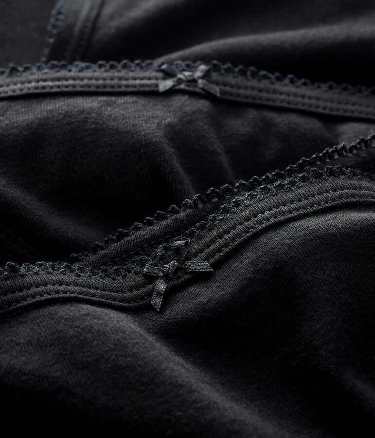 Women's Fine Cotton Briefs - 3-Pack multicolor