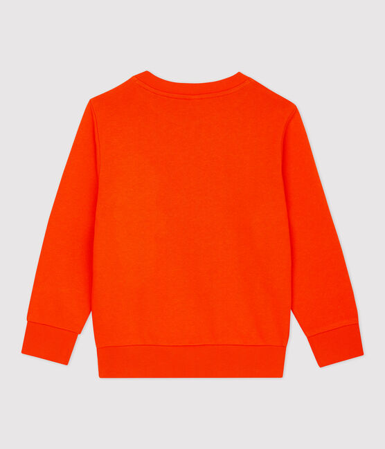 Boys' Fleece Sweatshirt CAROTTE orange