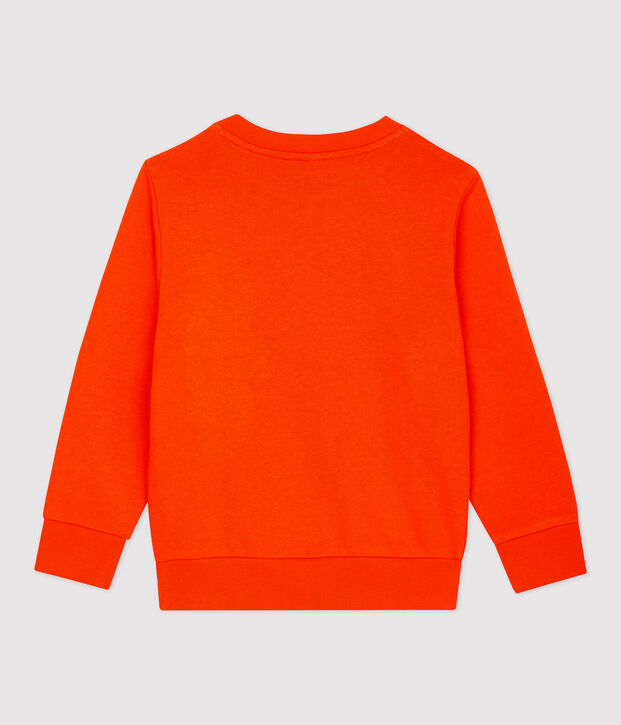 Boys' Fleece Sweatshirt orange