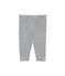 Baby girl plain leggings SUBWAY CHINE grey