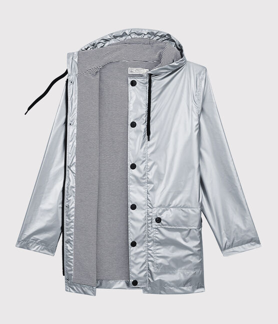 Women's/men's iconic silver raincoat ARGENT grey