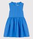 Girls' Sleeveless Linen Dress