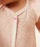 Babies' Floral Print Cotton Playsuit MARSHMALLOW /PANTY