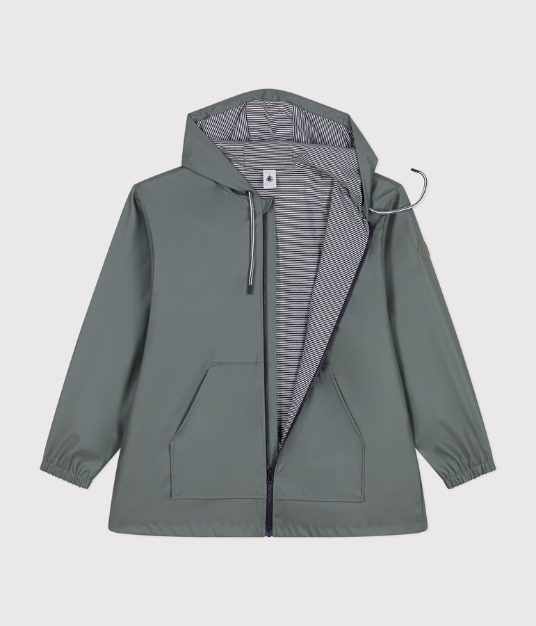 Women's Hooded Raincoat green