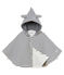 Unisex baby iconic cape MARSHMALLOW white/SMOKING blue