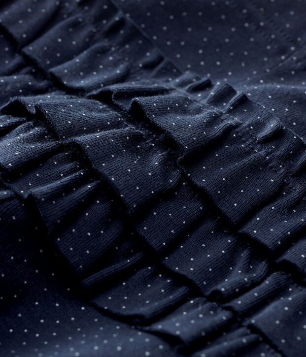 Babies' Cotton Leggings blue/white