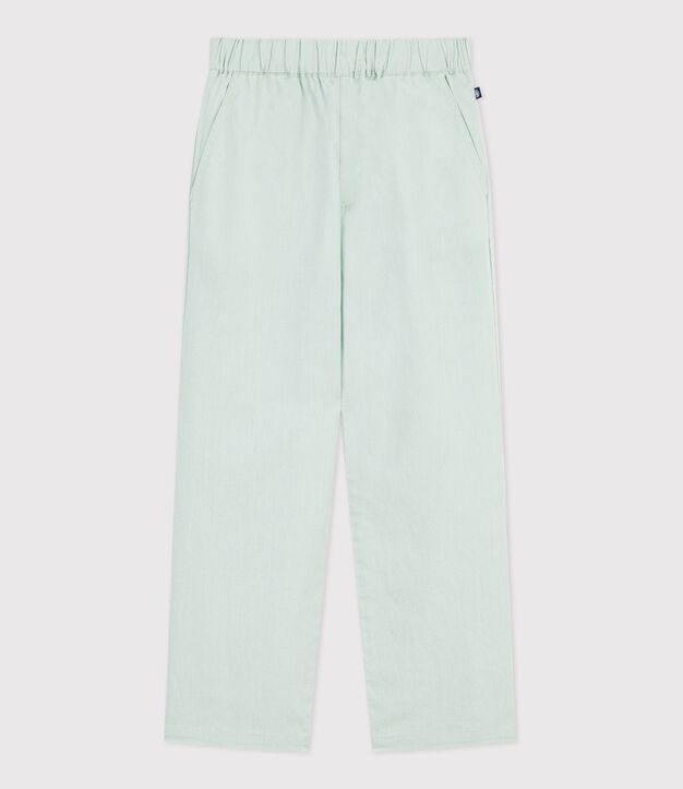 Children's cotton and linen trousers SPRAY
