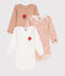 Babies' long-sleeved bodysuits - 3-pack variante 5
