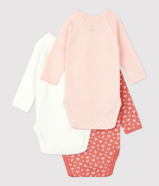 Babies' Organic Cotton Bodysuits - 3-Pack variante 1