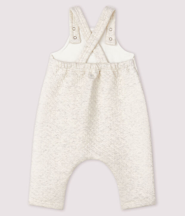 Babies' long tube-knit dungarees MONTELIMAR CHINE
