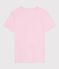 Women's short-sleeved plain cotton T-shirt pink