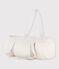 Duffle bag in sherpa MARSHMALLOW PRIME white