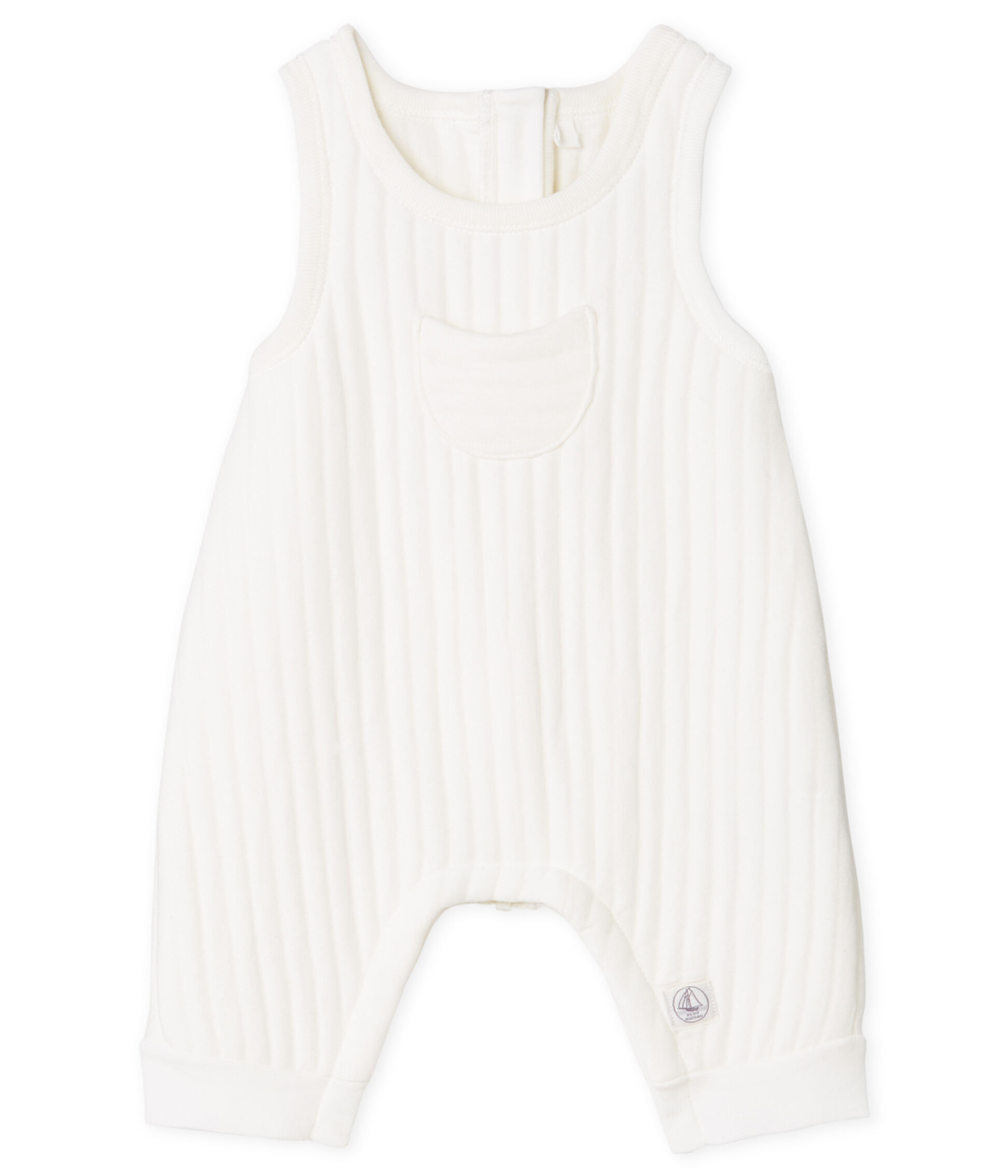 baby white dungarees