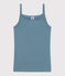 Women's Iconic Cotton Strappy Top ROVER blue