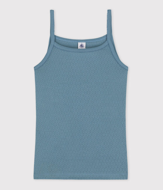 Women's Iconic Cotton Strappy Top ROVER blue
