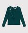 Women's plain cotton cardigan TREE