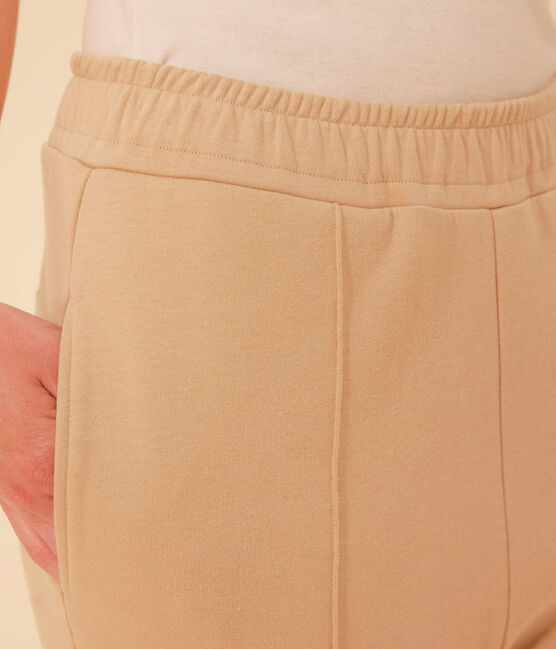 Women's Cotton Trousers FACILE beige