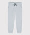 Boys' Fleece Jogging Bottoms POUSSIERE CHINE grey