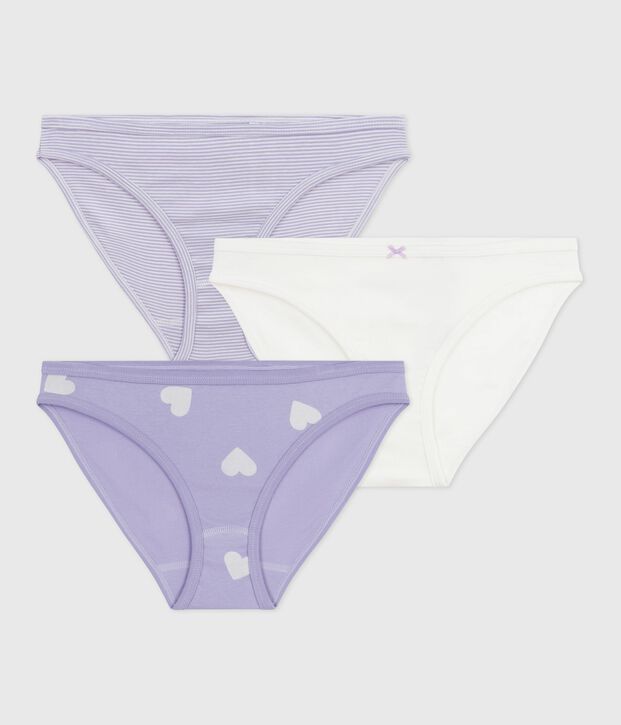 Pack of women's cotton pants multicolor