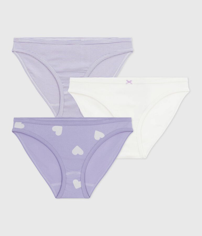 Pack of women's cotton pants multicolor