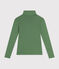 Women's The Iconic rollneck cotton T-shirt PALMERAIE green