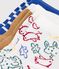 3 pairs of animal print cotton baby socks multicolor