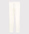 Girls' Lycra Jersey Leggings MARSHMALLOW white