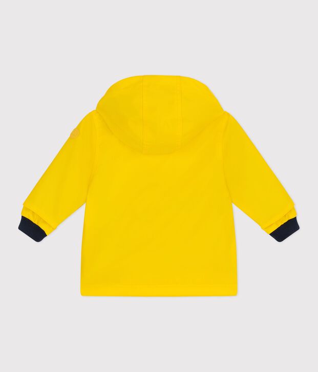 Babies' iconic plain raincoat yellow