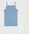 Pack of children's strappy cotton vests variante 1