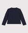Cardigan en tubique matelassé enfant fille SMOKING blue