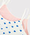 Girls' Heart Patterned Cotton and Elastane Bralettes - 2-Pack variante 1