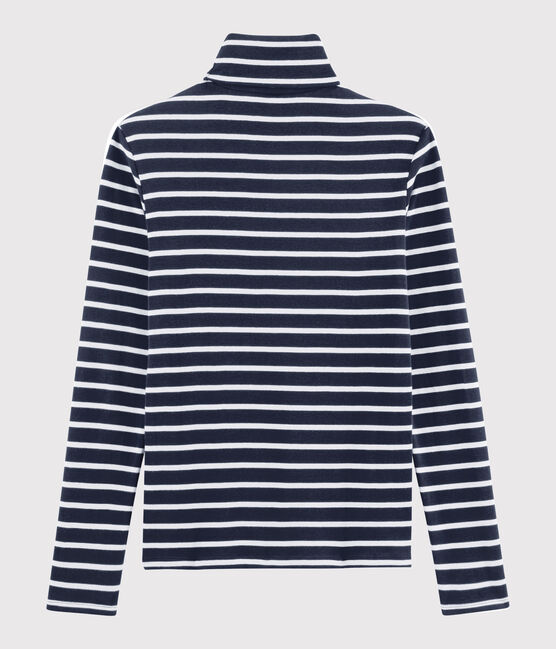 Women's iconic undershirt SMOKING blue/MARSHMALLOW white