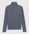 Women's iconic undershirt SMOKING blue/MARSHMALLOW white