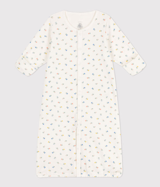Cotton Jumpsuit/Sleeping Bag MARSHMALLOW white/MULTICO white