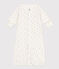 Cotton Jumpsuit/Sleeping Bag MARSHMALLOW white/MULTICO white