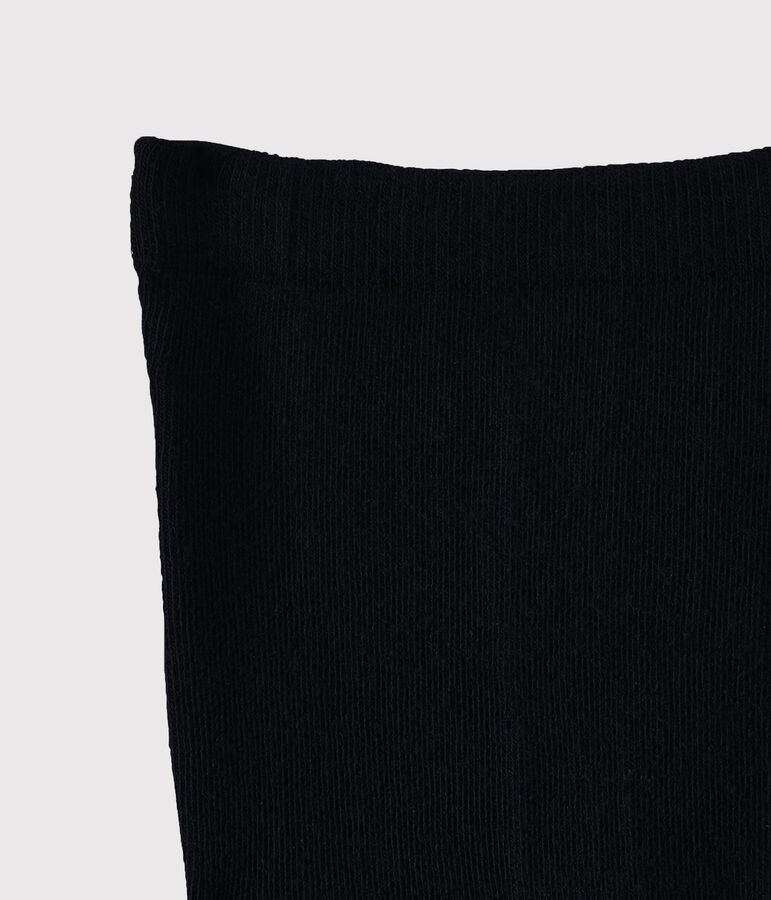 Pair of tights for baby girls ABYSSE blue