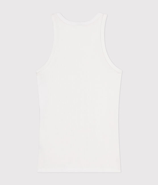 Women's Iconic cotton tank top ECUME white