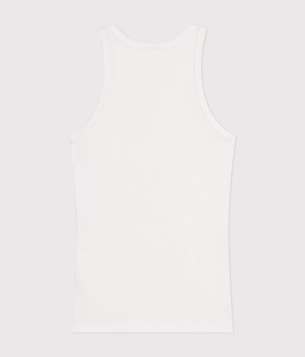 Women's Iconic cotton tank top white