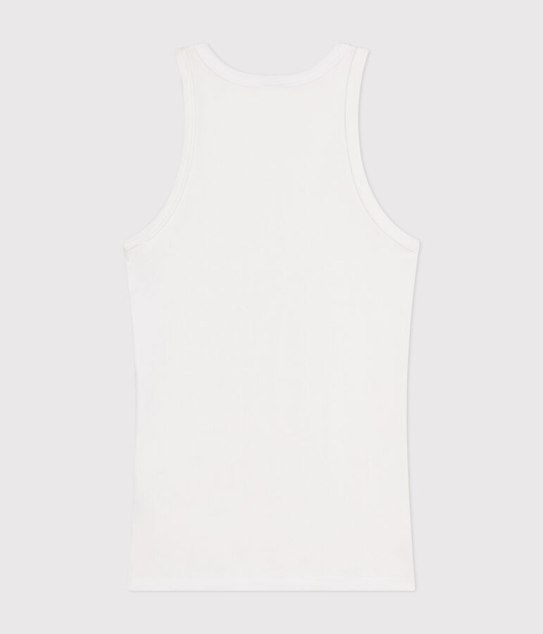 Women's Iconic cotton tank top white