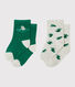 Set of 2 pairs of socks for baby boys