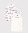 Girls' Cotton Vests - 2-Pack variante 1