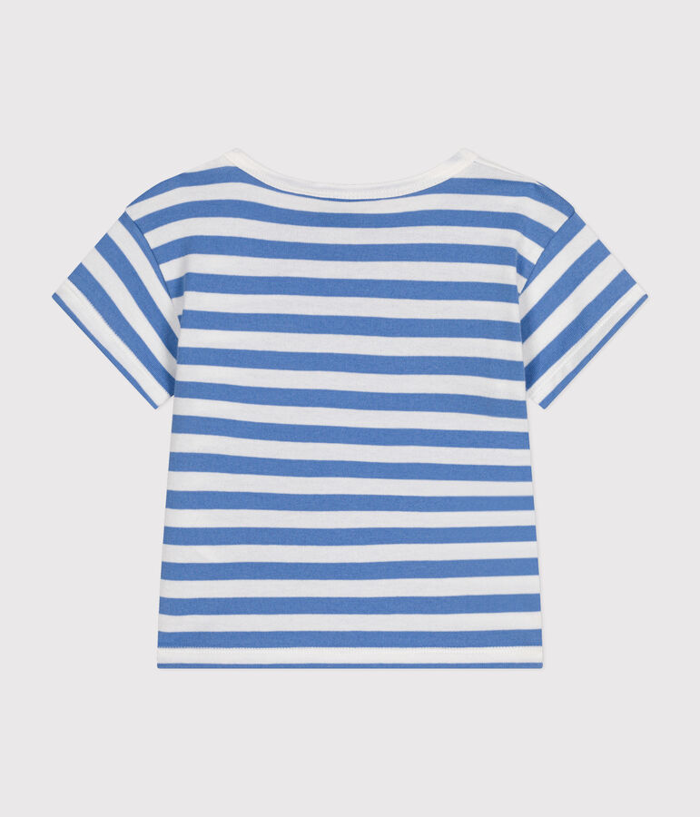 Babies' Short-Sleeved Jersey T-Shirt GAULOISE /MARSHMALLOW