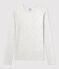 Women's Iconic Cotton Round Neck T-Shirt BELUGA CHINE grey