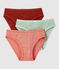 Girls' Openwork Cotton Briefs - 3-Pack variante 1